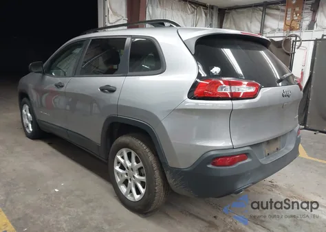2017 Jeep Cherokee Sport Fwd из США, поврежденный, VIN 1C4PJLAB9HW503192